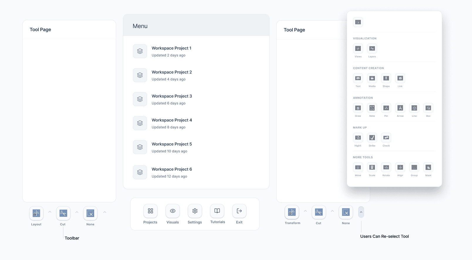 Concept C: personalized workflow system design exploration for syGlass VR